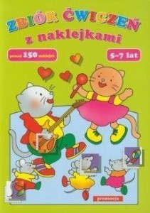 ZBIÓR ĆWICZEŃ Z NAKLEJKAMI 5-7 L W.2014 SIEDMIORÓG