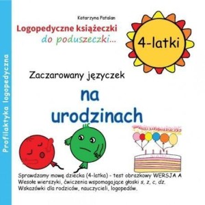 ZACZAROWANY JĘZYCZEK NA URODZINACH 4 LATKI