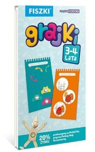 FISZKI. GRAJKI 3-4 LATA, KINGA PERCZYŃSKA
