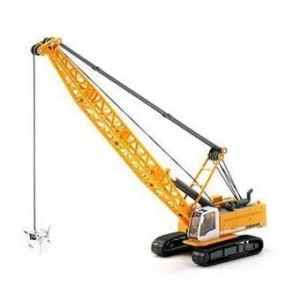 SIKU SUPER - KOPARKA LINOWA LIEBHERR S1891, SIKU