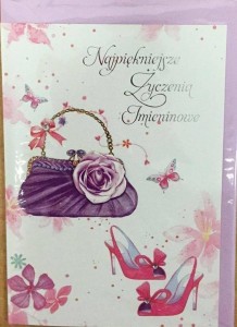 KARNET IMIENINY B6 PREMIUM 25 + KOPERTA