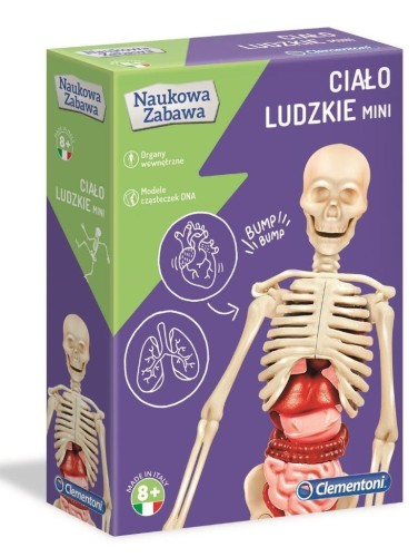Naukowa zabawa. Ciało ludzkie mini, Clementoni