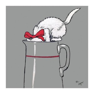 KARNET KWADRAT Z KOPERTĄ THIRSTY WORK
