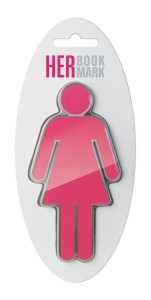 HER BOOKMARK - METALOWA ZAKŁADKA DO KSIĄŻKI, IF