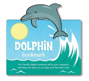 ZWIERZĘCA ZAKŁADKA DO KSIĄŻKI - DOLPHIN - DELFIN
