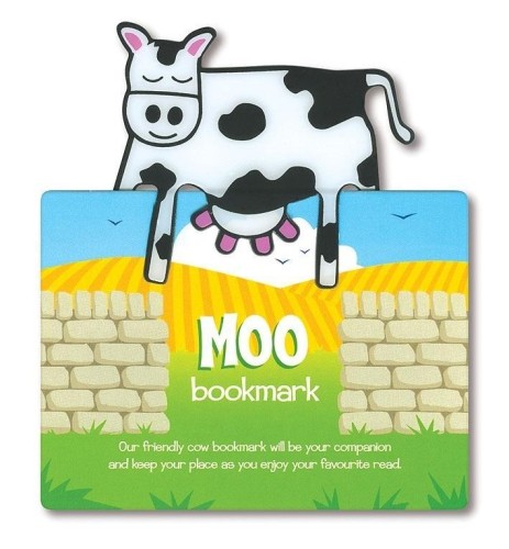 Zwierzęca zakładka do książki - Moo - Krowa, IF