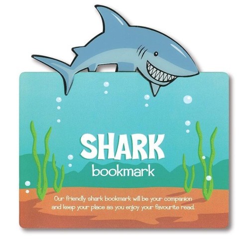 Zwierzęca zakładka do książki - Shark - Rekin, IF