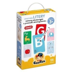 CZUCZU POZNAJĘ LITERY.ZABAWY EDUKACYJNE Z PISAKIEM