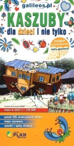 MAPA WODOODOPRNA - KASZUBY DLA DZIECI I NIE TYLKO