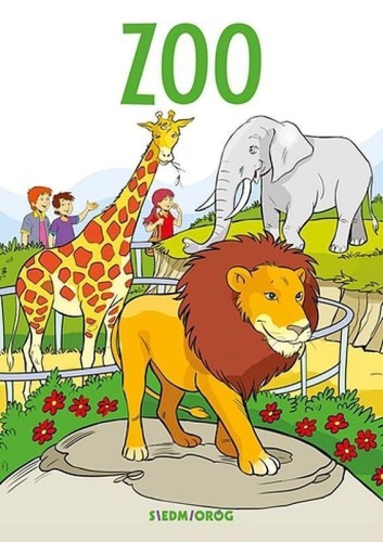 Zoo - kolorowanka edukacyjna, praca zbiorowa