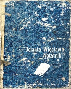 NOTATNIK, JOLANTA WIĘCŁAW