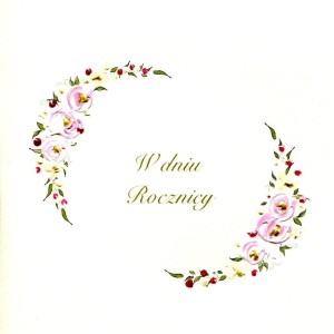 KARNET ROCZNICA KWADRAT R02