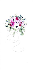 KARNET KWIATY DL OG02 - BUKIET