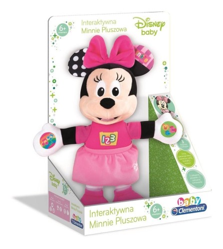 Interaktywna Minnie Pluszowa, Clementoni