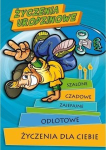 KARNET YOUNG B6 + KOPERTA WZÓR NR 020 URODZINY