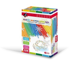 KLOCKI SŁOMKI MIDI 408 ELEMENTÓW, ASKATO