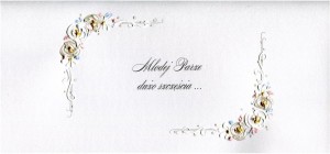 KARNET ŚLUB DL S33 - DUŻO SZCZĘŚCIA