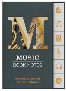 BOOK NOTES - MUSIC - ZAKŁADKI ZNACZNIKI MUZYKA, IF