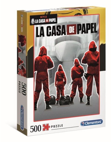 Puzzle 500 Dom z papieru, Clementoni