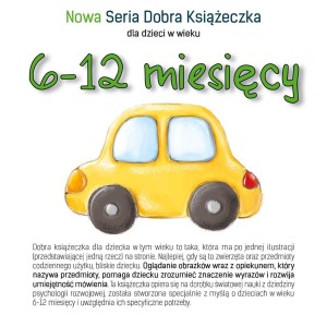 NOWA DOBRA KSIĄŻECZKA 6-12 MIESIĘCY
