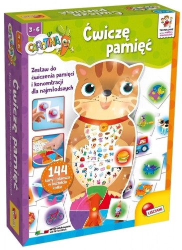 Carotina - Ćwiczę pamięć, Lisciani