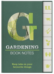BOOK NOTES - GARDENING - ZNACZNIKI OGRÓD, IF