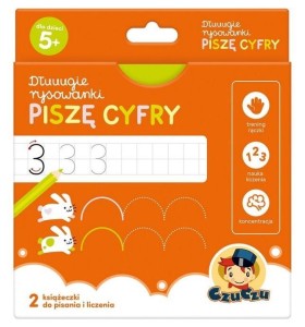 DŁUUUGIE RYSOWANKI PISZĘ CYFRY 5+