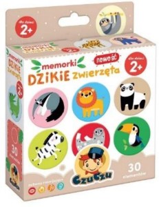 CZUCZU MEMORKI DZIKIE ZWIERZĘTA 2+