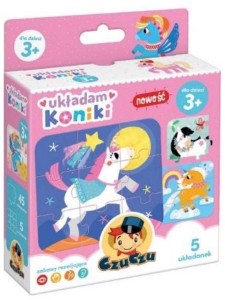 CZUCZU UKŁADAM KONIKI 3+, BRIGHT JUNIOR MEDIA