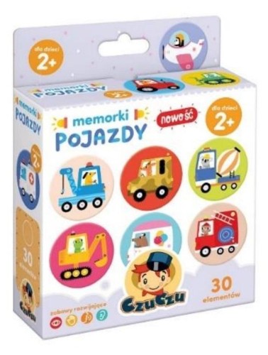 CzuCzu Memorki Pojazdy 2+, Bright Junior Media