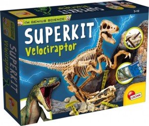 MAŁY GENIUSZ - SUPERKIT VELOCIRAPTOR, LISCIANI