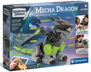 NAUKOWA ZABAWA. MECHA DRAGON, CLEMENTONI