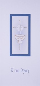 KARNET PRYMICJA DL PR01 - W DNIU PRYMICJI