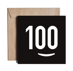 KARNET KW 100% BIRTHDAY / URODZINY KZ14