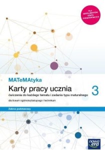 MATEMATYKA LO 3 ZP KARTY PRACY 2021 NE