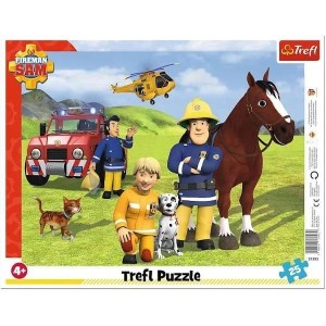 PUZZLE RAMKOWE 25 ZAWSZE NA STRAŻY TREFL, TREFL