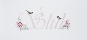 KARNET ŚLUB DL S44 - PTASZKI