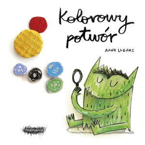 KOLOROWY POTWÓR. KSIĄŻKA KARTONOWA