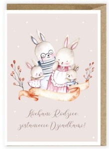 KARTKA ZOSTANIECIE DZIADKAMI K122