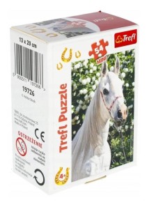 PUZZLE 54 MINI ŚWIAT KONI 3 TREFL, TREFL