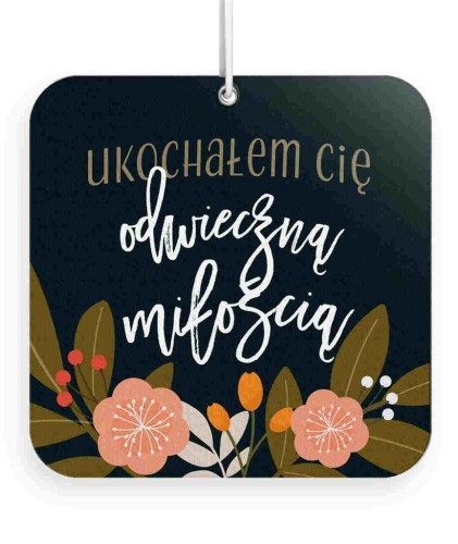 Zawieszka zapachowa - Ukochałem cię, Szaron