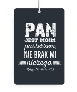 ZAWIESZKA ZAPACHOWA - PAN JEST MOIM PASTERZEM