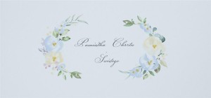 KARNET CHRZEST DL C17 - NAPIS CHŁOPIEC