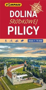 MAPA - DOLINA ŚRODKOWEJ PILICY 1:75 000