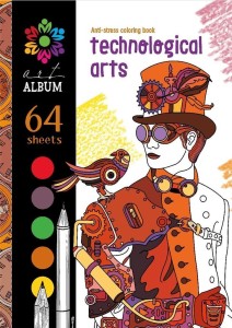 KOLOROWANKA ANTYSTRESOWA 143X200 32 TECHNOLOGICAL