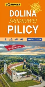 MAPA - DOLINA ŚRODKOWEJ PILICY 1:75 000