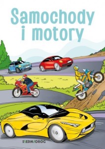 KOLOROWANKI POZNAWCZE - SAMOCHODY I MOTORY