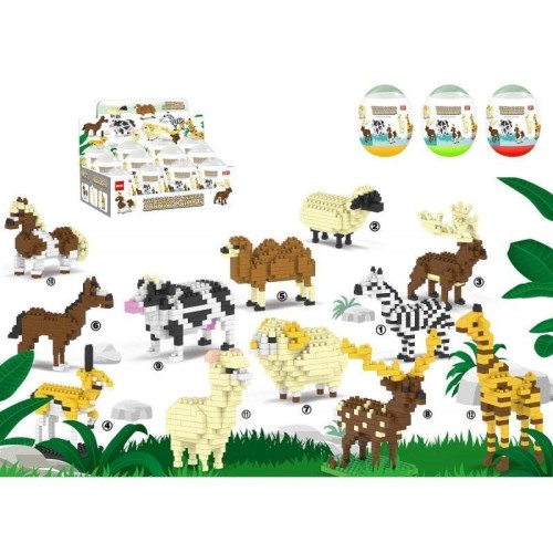 Mini klocki Zwierzęta, Trifox