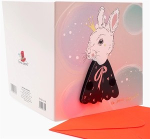 KARNET KWADRAT FW-20-113-16 HARMONIJKA KRÓLIK