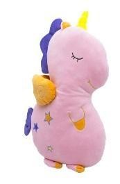 PODUSZKA PLUSZOWA JEDNOROŻEC RÓŻOWA 50CM